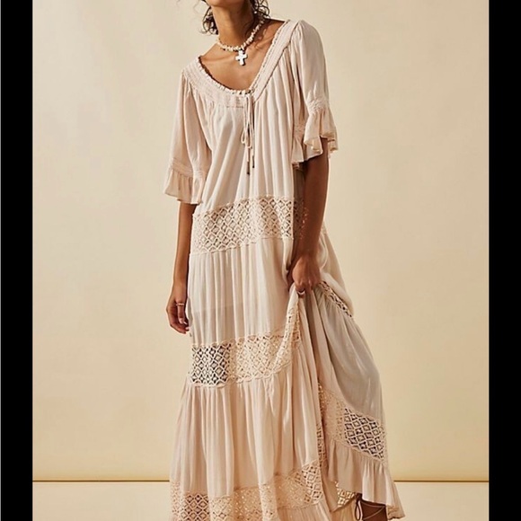 Dresses & Skirts - Free people dream on bohemian dress